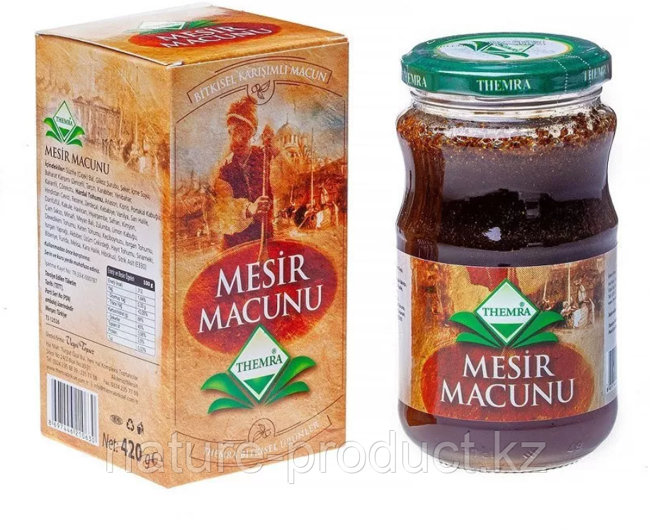 Медовая паста Султана Месир 41 компонент витаминно- минеральный комплекс для организма в целом Themra Турция