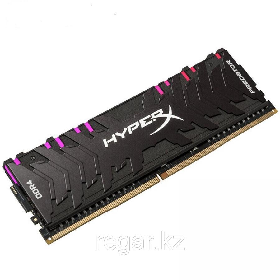 Память оперативная DDR4 Desktop HyperX Predator HX432C16PB3A/8, 8GB, RGB
