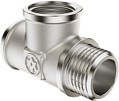 Тройник 1/2" 15 мм ВР/ВР/НР резьба MIRAYA