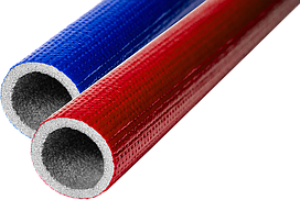 Трубчатая изоляция Ø22х9мм K-Flex PE COMPACT (Полиэтилен) цвет: красный и синий