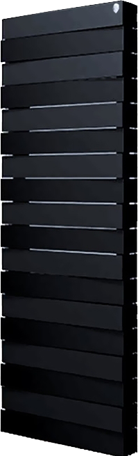 Радиатор биметаллический Pianoforte Tower 22 cекц. Royal Thermo черный (РОССИЯ)