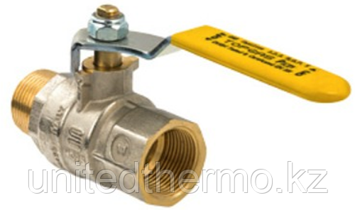 Кран шаровый 1/2" В/Н 15 мм газовый Enolgas, ручка - фото 1 - id-p89627696