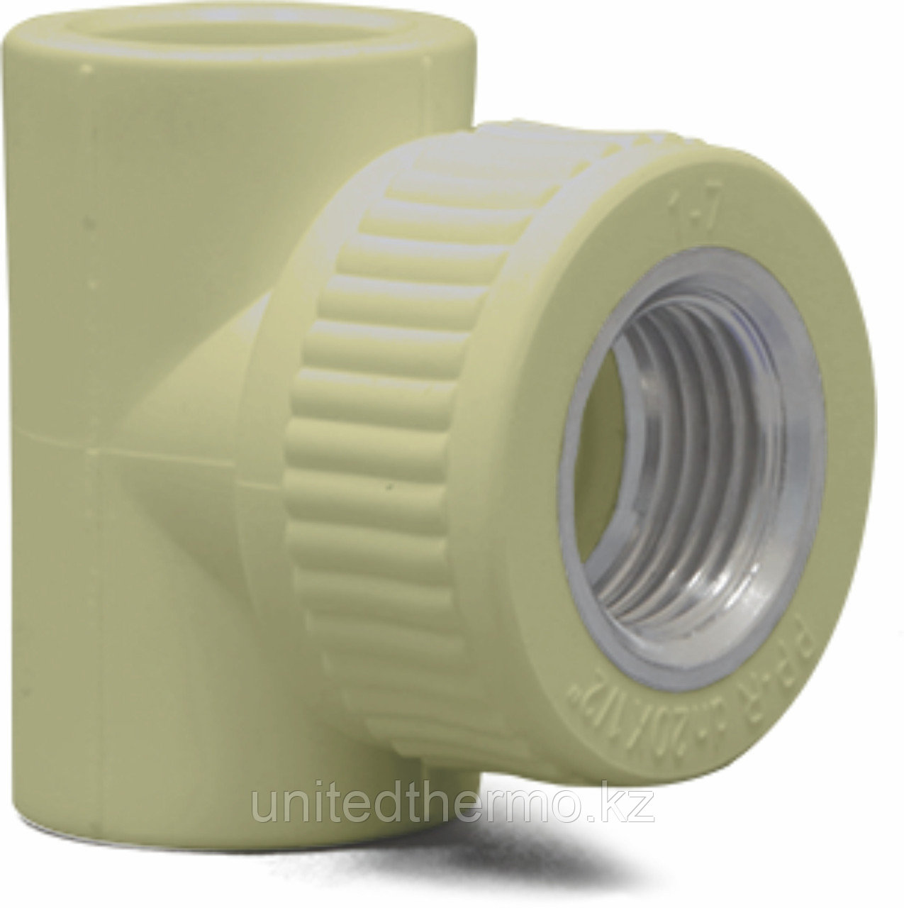 Тройник ВР 32Х1 комбинированный Fusitek (СЕРЫЙ)