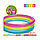 Детский надувной бассейн Rainbow 86 х 25 см, INTEX, 57104NP, Винил, 63л., 1+, Многоцветный, фото 2
