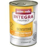 Animonda Sensitive 400г c курицей и пастернаком при пищевой аллергии Консервы для собак Integra Protect