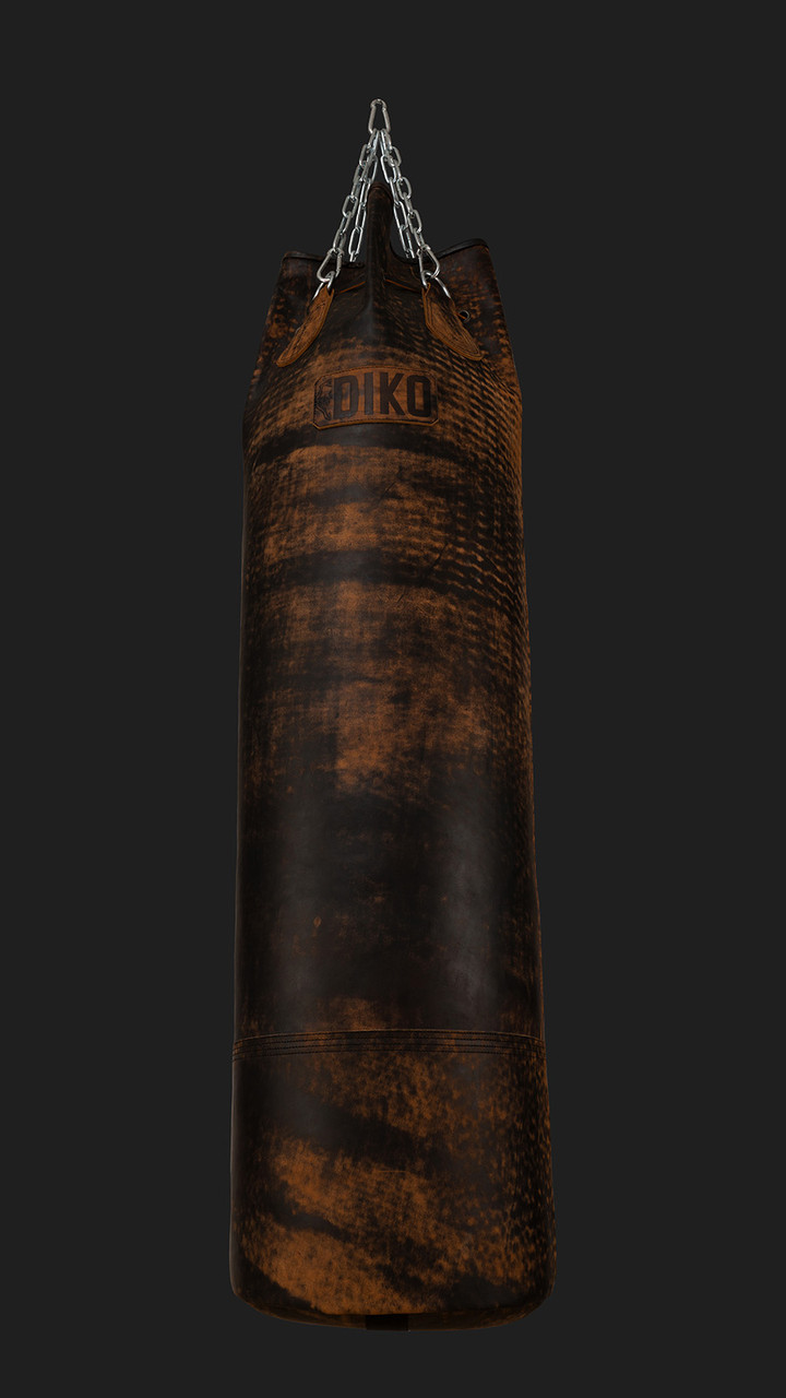 Мешок Боксерский мешок «DIKO FILIPPOV» из буйволиной кожи на цепях 80 кг - фото 4 - id-p89628903