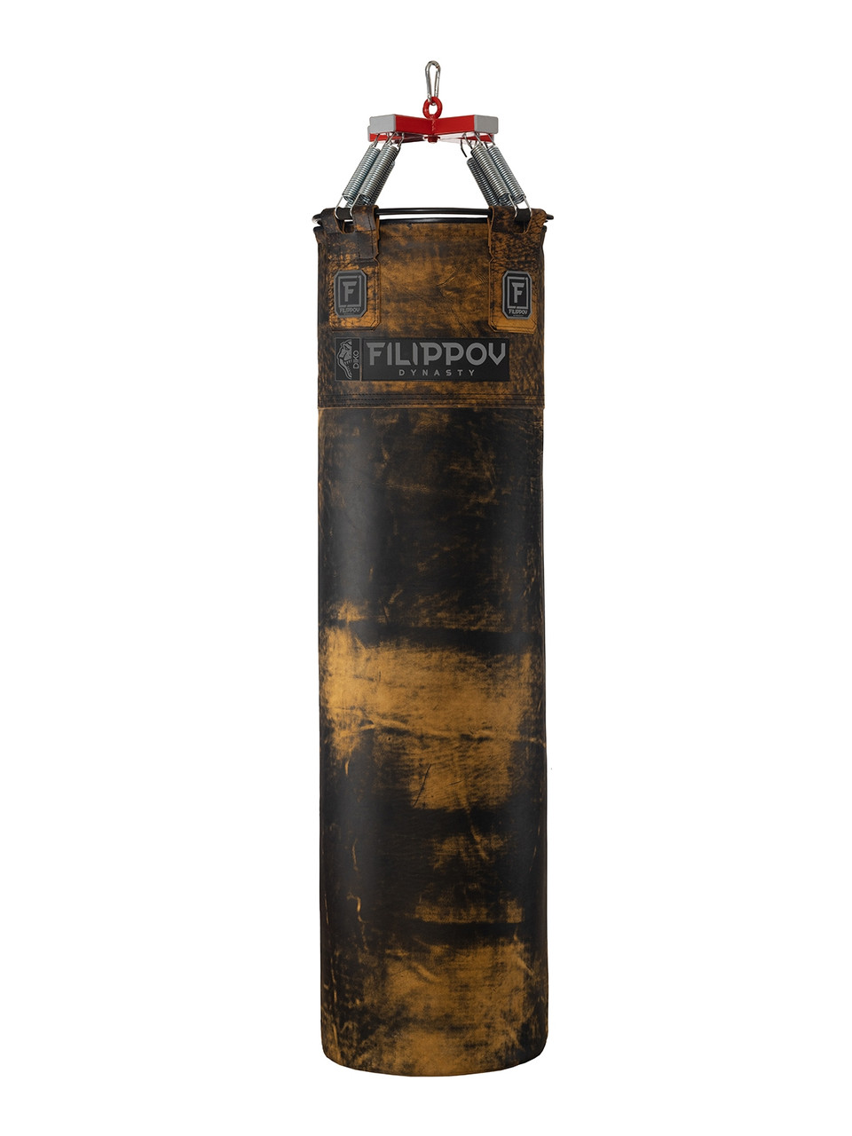 Мешок Боксерский мешок «DIKO FILIPPOV» из буйволиной кожи на пружинах 80 кг - фото 4 - id-p89628908