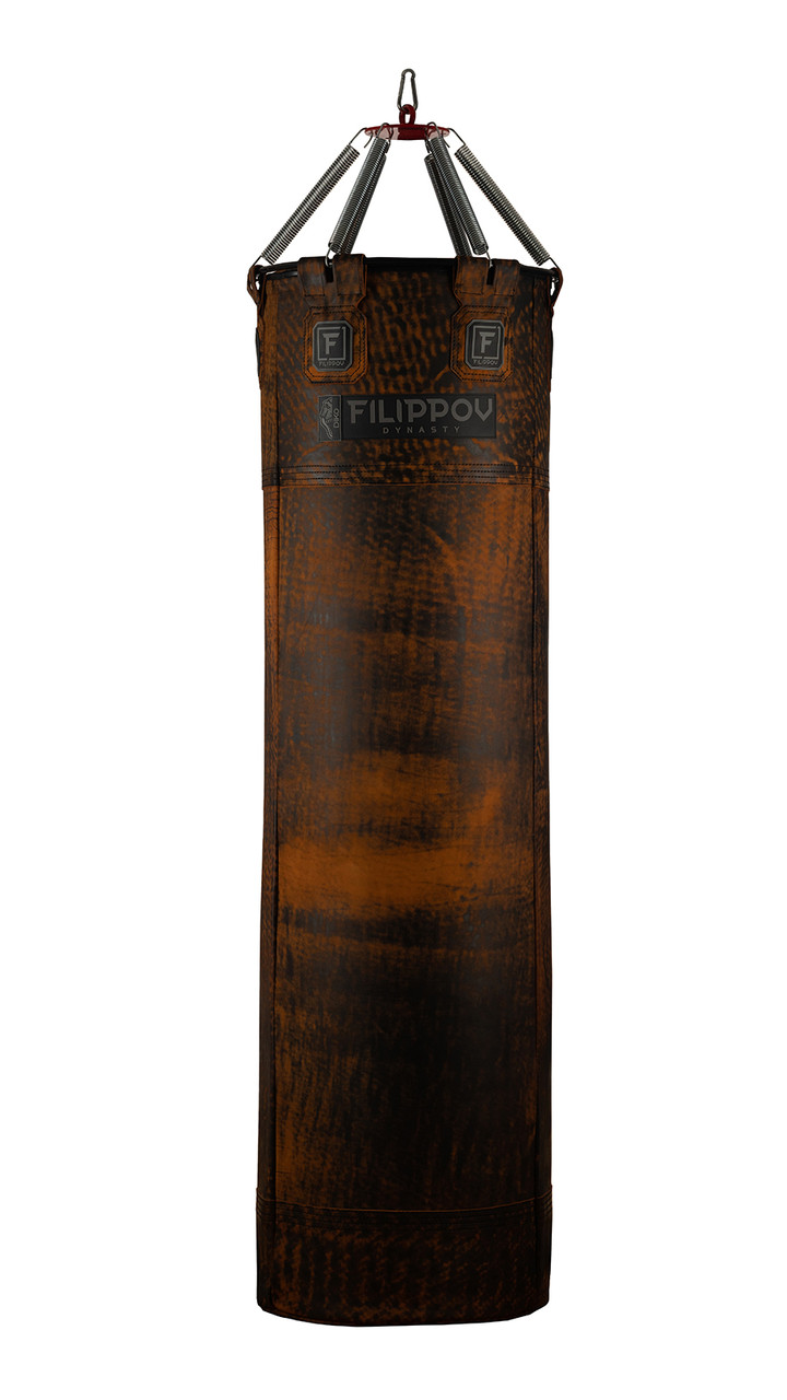 Мешок Боксерский мешок «DIKO FILIPPOV» из буйволиной кожи на пружинах 60 кг - фото 4 - id-p89628926