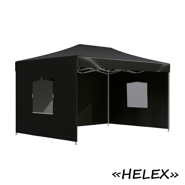 Шатер-гармошка Helex 4342 черный (13,5 кв/м) - фото 2 - id-p89629105