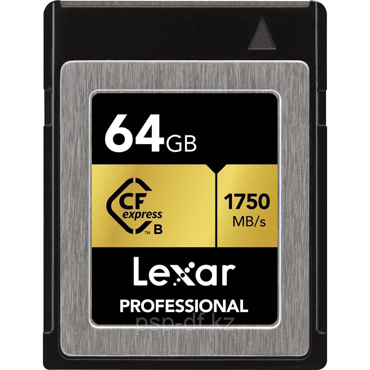 Карта памяти Lexar Professional CFexpress 64GB Type-B - фото 1 - id-p89629189