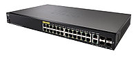 Cisco SF350-24P-K9-EU Коммутатор управляемый 24 порта Fast Ethernet, 4 порта combo SFP+