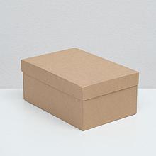Подарочная коробка "Крафт" , 19 х 13 х 8 см