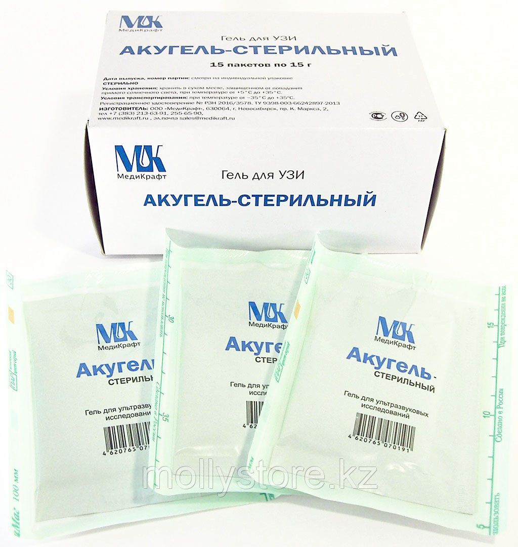 Гель для УЗИ "Акугель-Стерильный" 15 гр