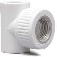 Тройник ВР комбинированный FusionPlast