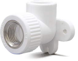 Угол 90° ВР комбинированный с настенным креплением FusionPlast