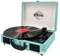 Проигрыватель виниловый Ritmix LP-160B голубой TAK25471 Проигрыватель виниловый Ritmix LP-160B голубой