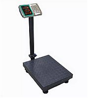 Электронные торговые весы напольные с металлическими кнопками с двойным дисплеем складные 150 кг Beka