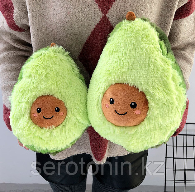 Мягкая игрушка авокадо 25 см