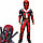 Костюм детский карнавальный водолазка и брюки с маской и имитацией мускулов для мальчиков Дэдпул Deadpool, фото 10