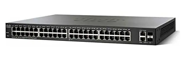 Cisco SG220-50P-K9-EU Коммутатор управляемый 24 порта 50-Port Gigabit PoE Smart Plus Switch - фото 1 - id-p89668497