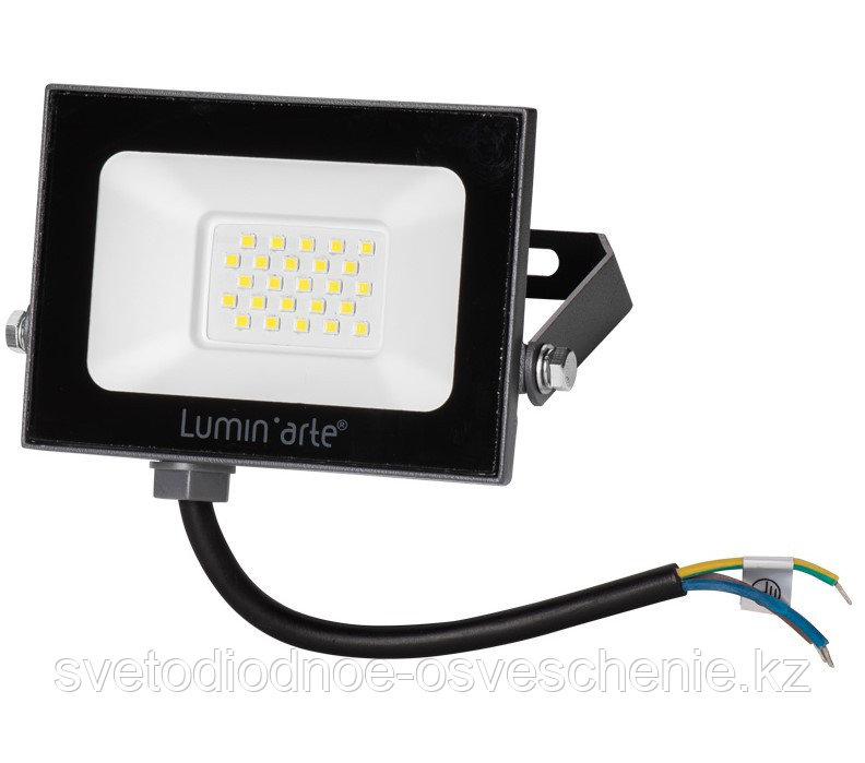 Прожектор светодиодный Lumin`arte LFL-20W/05 20Вт 5700K 1500 лм черный IP65, 1/60 - фото 1 - id-p89668871
