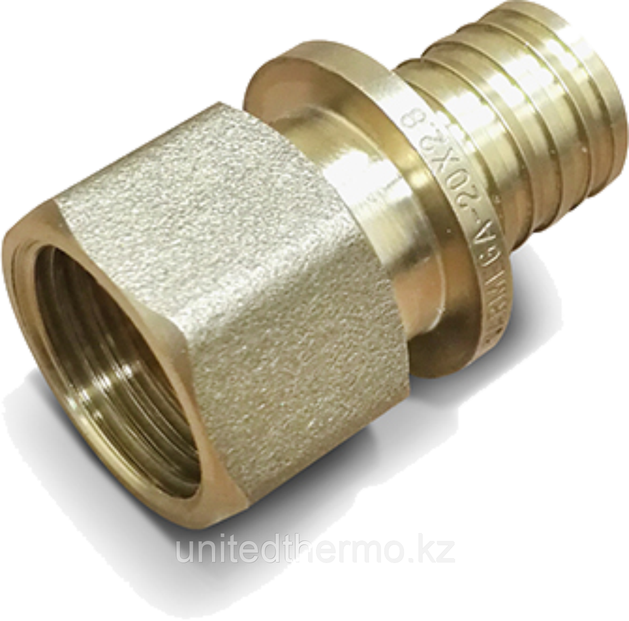 Муфта 32x1 с внутренней резьбой латунная Varmega Slide-fit