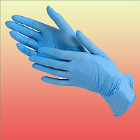 Перчатки одноразовые нитриловые