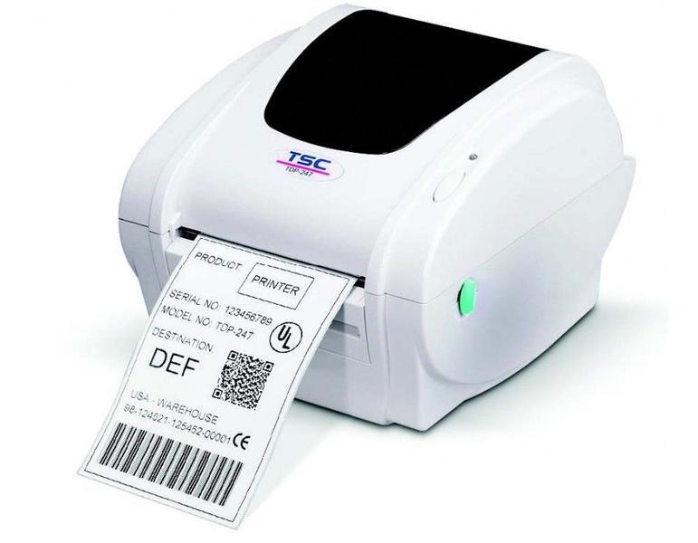 Принтер этикеток термо TSC TDP 247 (USB, RS232,LPT)