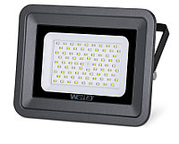 Прожектор светодиодный Wolta WFL-70W/06 70Вт 5700K 6300 лм серый IP65 250x230/190x37 1/10