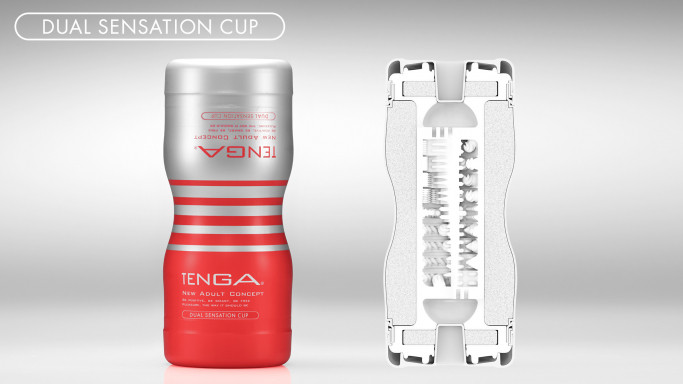 Мастурбатор "Tenga Dual Sentation Cup"