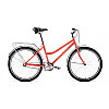 Велосипед FORWARD BARCELONA 26 1.0 ( 1 ск. рост 17") 2020-2021, коралловый/бежевый, RBKW1C161002