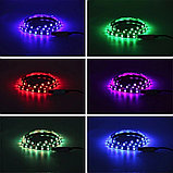 Лента RGB для фоновой подсветки компьютера, ТВ, монитора, фото 9