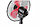 Вентилятор Polaris PSF-40V, черный/красный, фото 2