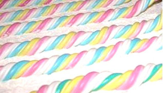 Суфле Маршмеллоу "Косичка длинная разноцветная" 425гр /Турция/