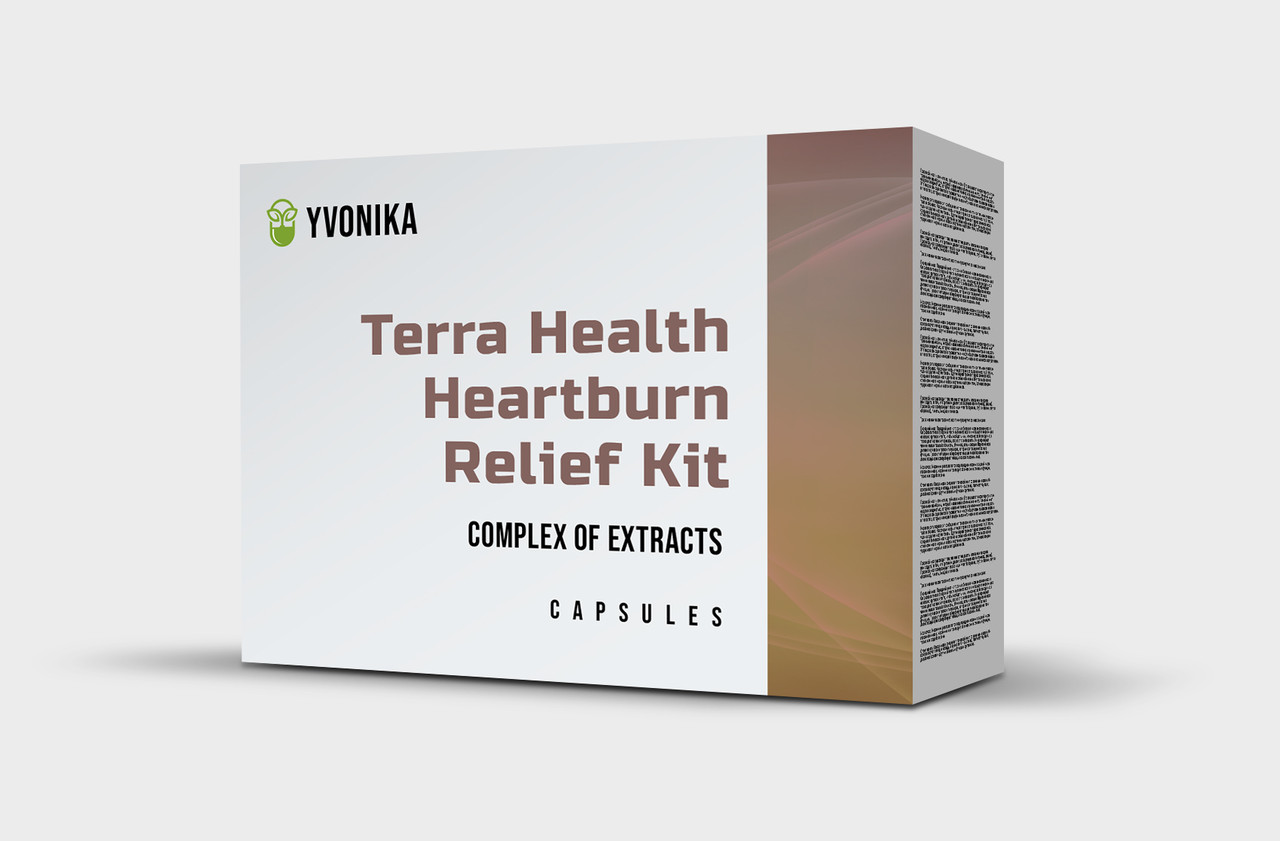 Terra Health Heartburn Relief Kit - капсулы от изжоги