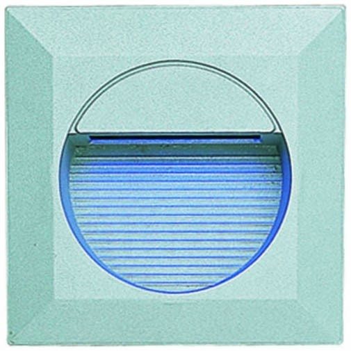 Светодиодный декоративный светильник R9000S SILVER (14XLED BLUE) (TEKSAN) - фото 1 - id-p89699506