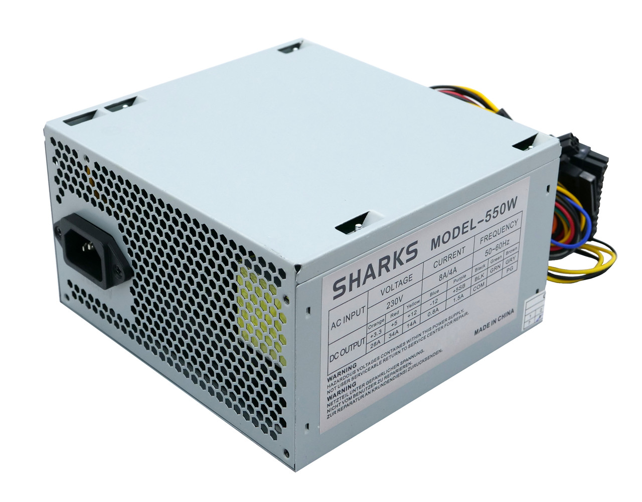 Блок питания SHARKS Model-550W