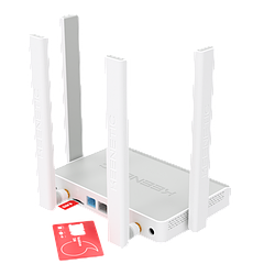 KEENETIC Runner 4G Интернет-центр с модемом 4G/3G, Mesh Wi-Fi N300 и 4-портовым Smart-коммутатором