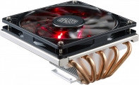 Супер Низкопрофильный Вентилятор для CPU CoolerMaster GeminII M5 LED Intel&AMD 4-pin(PWM), 500-1800RPM