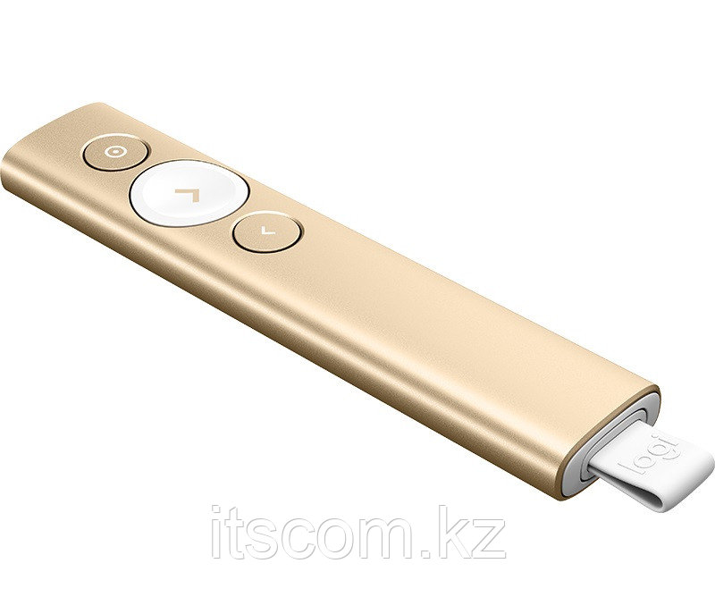 Презентер Logitech Spotlight Presentation Remote, gold (910-004862) - фото 1 - id-p89670515