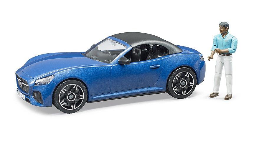 Bruder Игрушечный Спортивный автомобиль Roadster c водителем (Брудер)