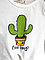 Топ (футболка) для девочки с блестками КАКТУС 15386, фото 5
