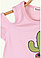 Топ (футболка) для девочки с блестками КАКТУС 15386, фото 7