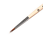 Кисть (колонок) кр.кор. ручка Roubloff №1.5, фото 2