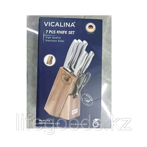 Набор Ножей из 7 предметов Vicalina VL- 527 на подставке, фото 2