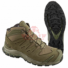 Тактические ботинки для спецназа, стойкая к проколам подошва Salomon XA Forces MID GTX EN 2020 (Ranger Green)
