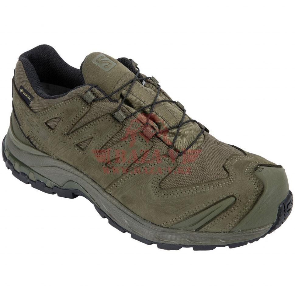 Тактические кроссовки для спецназа Salomon XA Forces GTX 2020 (Ranger Green) (9, Ranger Green)
