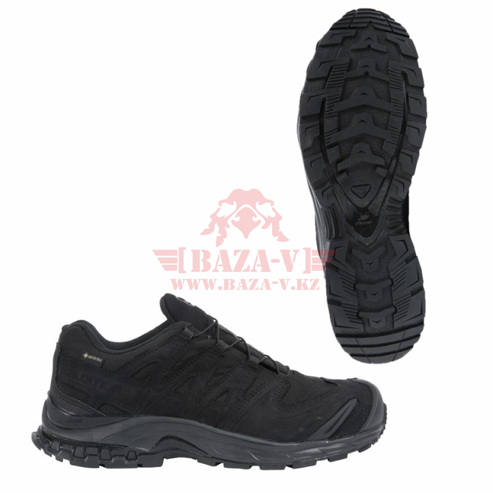 Тактические кроссовки для спецназа Salomon XA Forces GTX 2020 (Black) (9, Black)