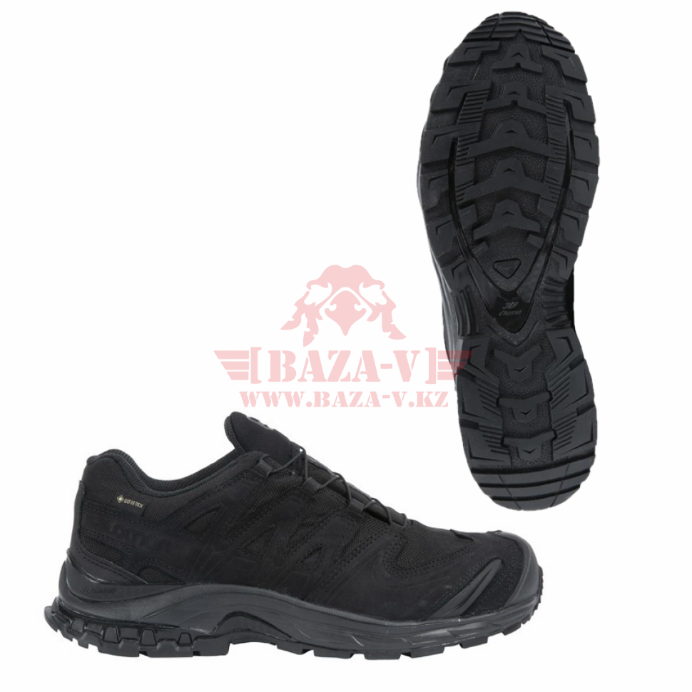 Тактические кроссовки для спецназа Salomon XA Forces GTX 2020 (Black) (10, Black)