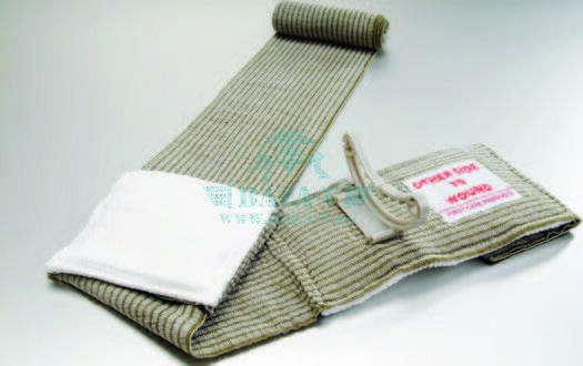 FCP-07 4" повязка для ранений в боевых условий со второй мобильной прокладкой (для травм плеча)